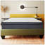14 po Matelas en mousse hybride moelleux de très grande taille, housse en tricot de polyester doux, matelas en mousse multicouche