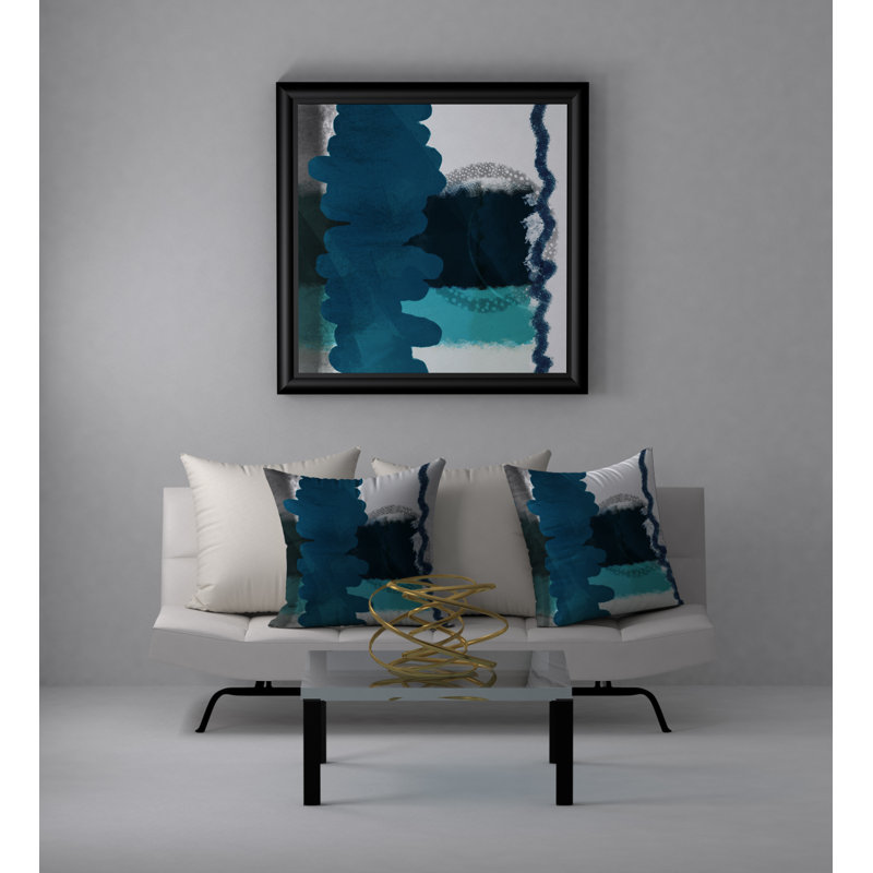 Coussin décoratif carré opulent vital, 20 po x 20 po