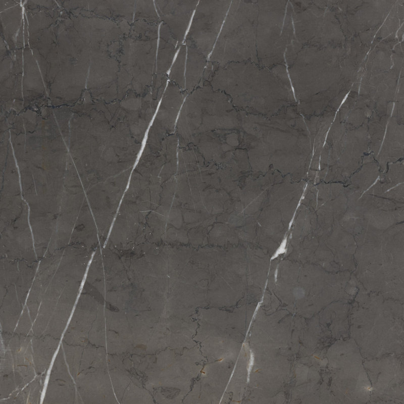 Ellric Pedestal 40", Grey Italian Marble