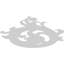 Applique Fayette Rosette-32727228-32727268