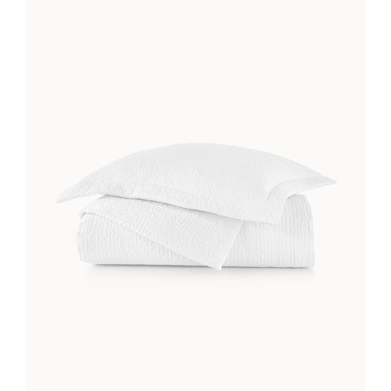 Olivia 100% Cotton Coverlet, King Coverlet/Bedspread, White