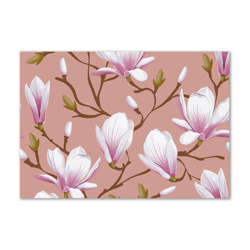 Magnolia - No Frame Print on Canvas
