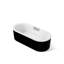 Volute 63 In. X 28-3/8 In. Freestanding Bath With Shroud