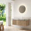 Ensemble de meuble-lavabo simple 48 po avec lavabo ceremique, armoire de rangement murale avec plateau en pierre frittée-293312101