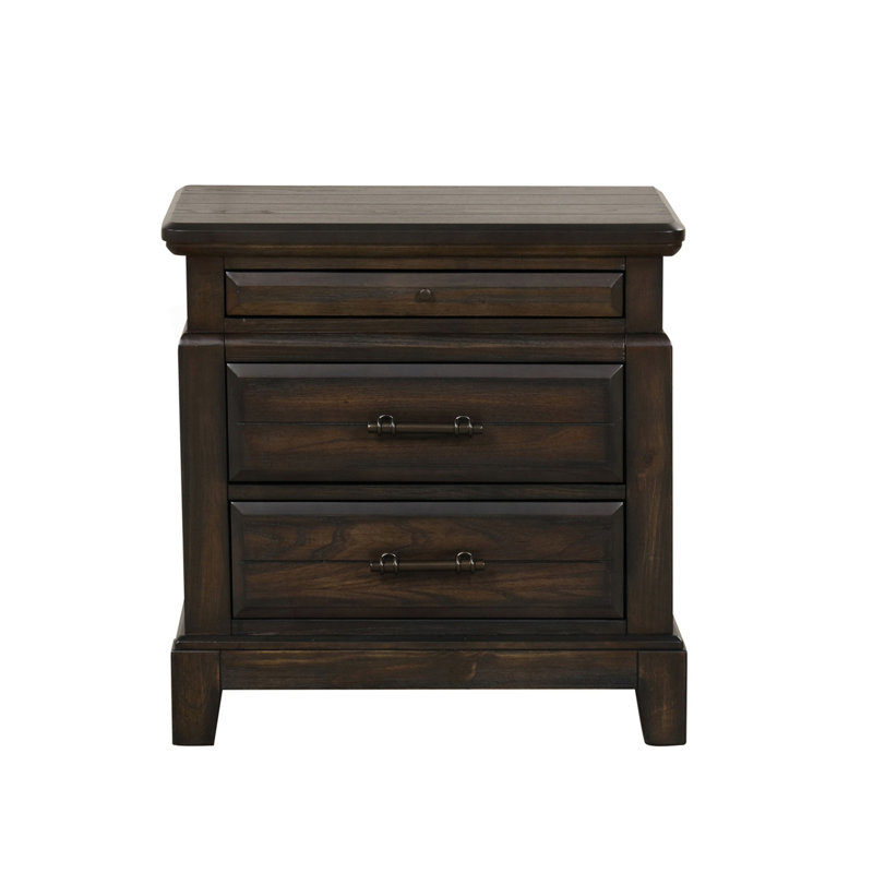Table de chevet 2 tiroirs