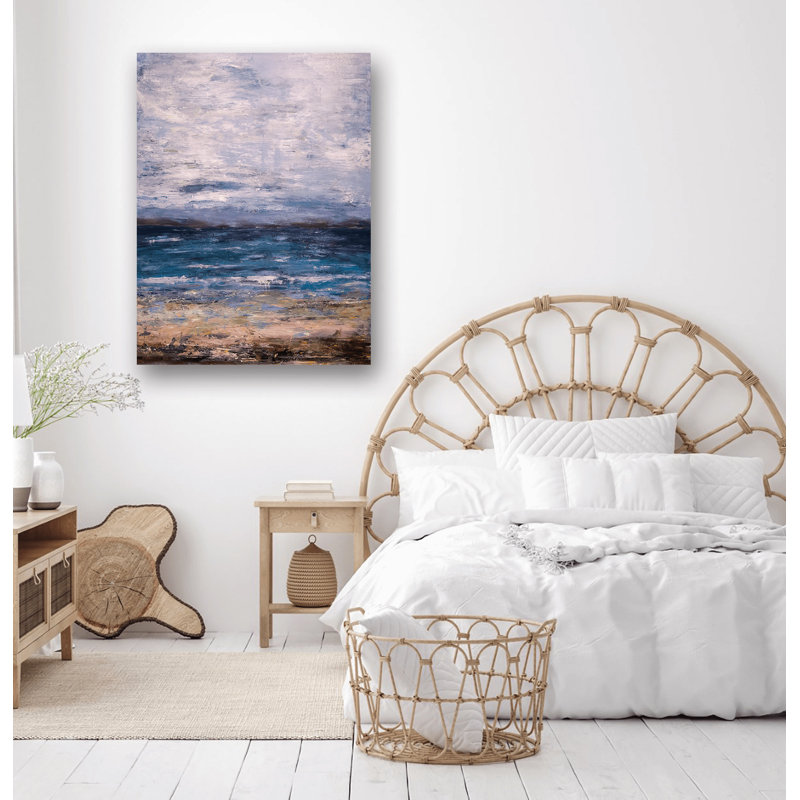 Summer Sky by John Beard - Artist Enhanced Canvas Print, 61.5" H x 41.5" W x 1.75" D, Black Framed Canvas