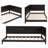 Classic Mid-Century Modern Daybed Platform Bed-1585918432-1585918461