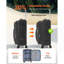 Valise à carreaux extensible 24 pouces avec roulettes Softside