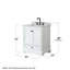 Ensemble de meuble-lavabo simple 30 "avec miroir Deborah-97689330-97689333