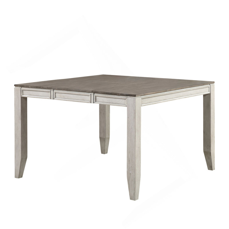Abacus - 5 Piece Counter Dining Set - White