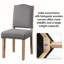 color 50.5cm H Rubberwood Leg Upholstered Side Chair-1059304063