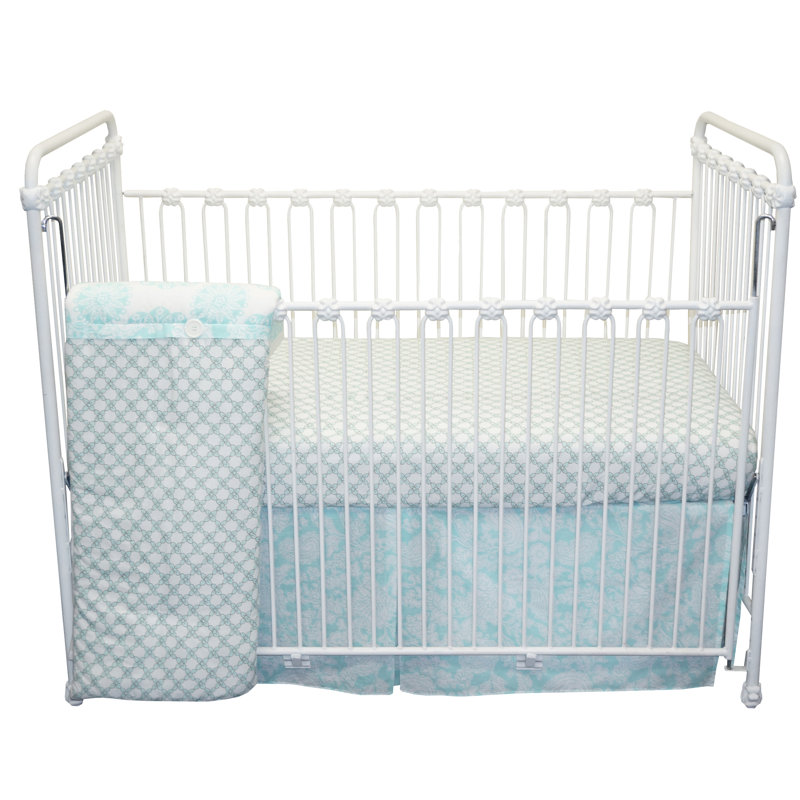 Lailah 3 - Piece Crib Bedding Set