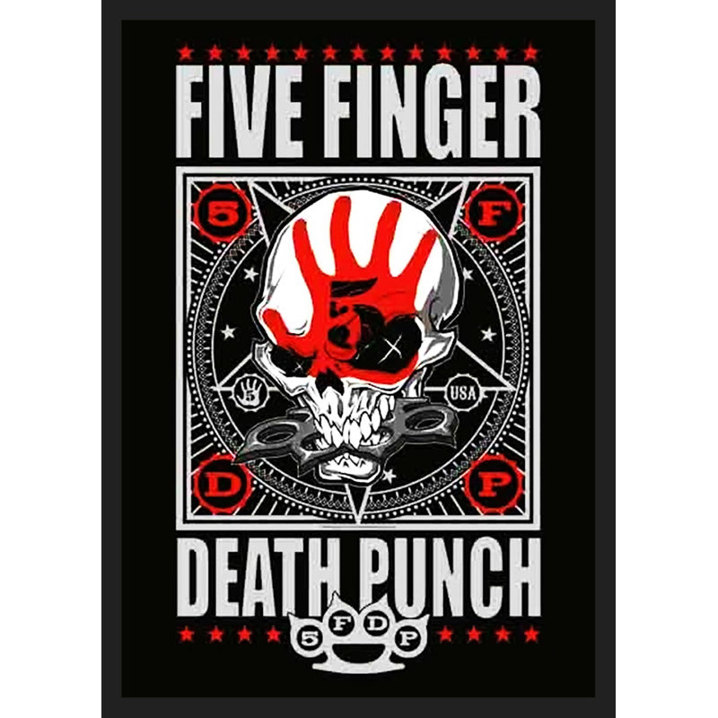 «Three Finger Mort Punch» - impression sur toile tendue
