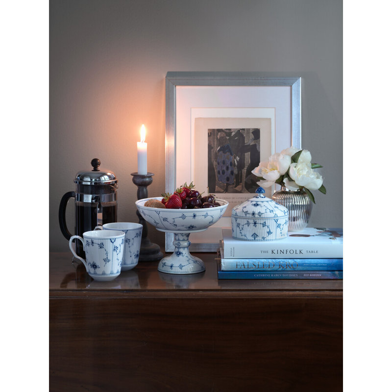 Royal Copenhagen Blue Fluted Plain 12.5112 oz. Mugs
