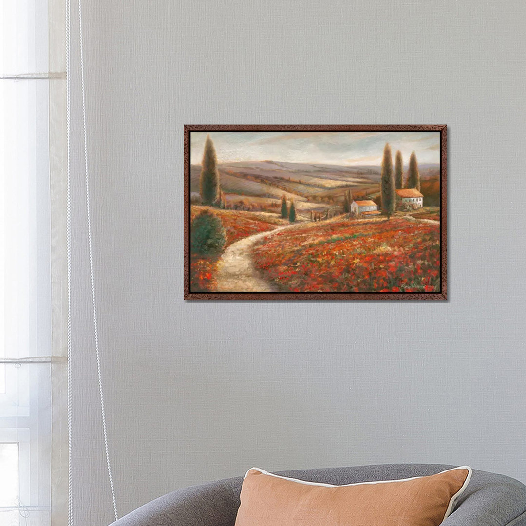 Leinwandbild Tuscan Palette von Ruane Manning