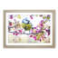 Blue Tit Bird in Spring in Abstract - Picture Frame Painting Print-55679528-55679525