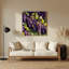 Art mural en métal mauve-1449861330