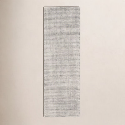 Hand-Tufted Striped Wool Rug