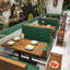 Bancs de restaurant rétro simples-100748475