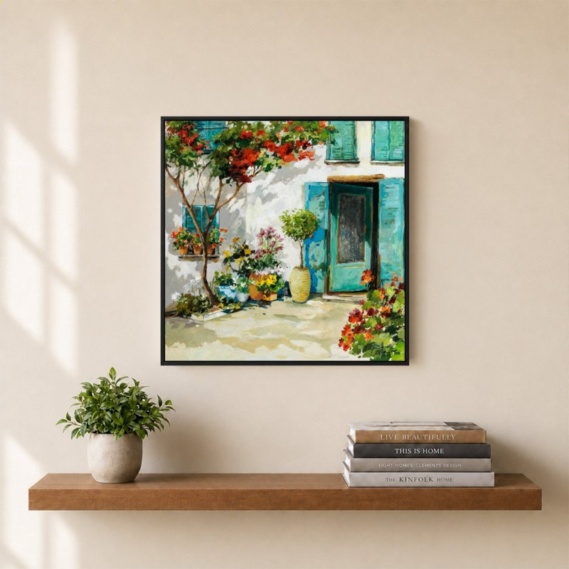 "Entrée tropicale" par Lorenzo Collective - Impression sur toile