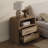 Curved Edge Rattan Drawer Nightstand With 2-Drawer And 1 Open Shelf Storage-1660308333-1651041085