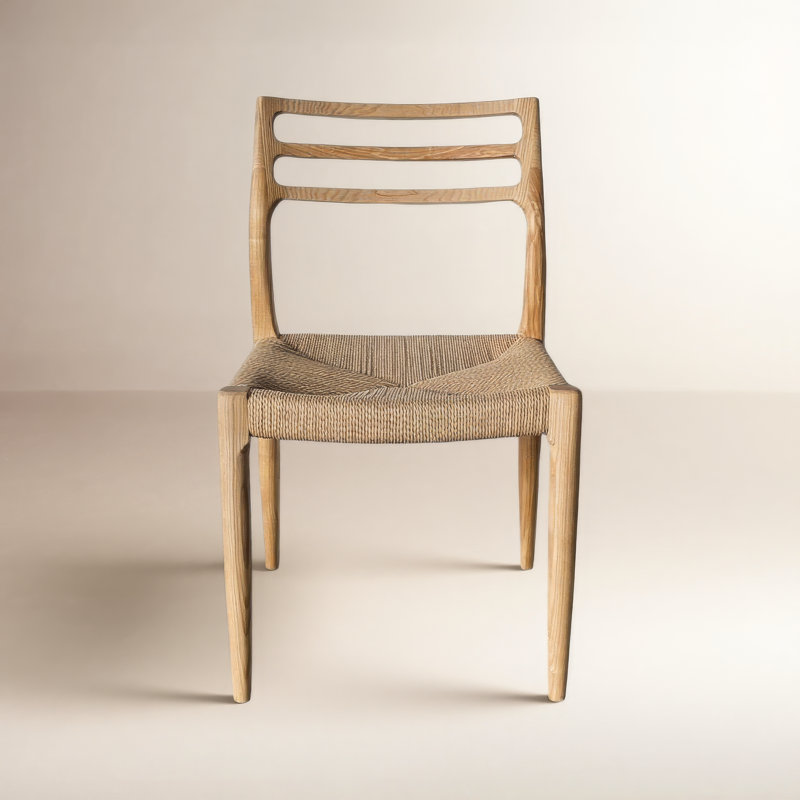 Oralie Ash Wood Dining Chair, Natural