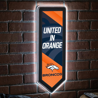 Plaque murale lumineuse NFL