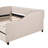 Full Size Daybed With Two Drawers, Beige Upholstery & Wood Slat Back - Enhance Your Home's Aesthetics Drawers In Soft Strong Construction Bring A Calm Vibe To Home-1393625968