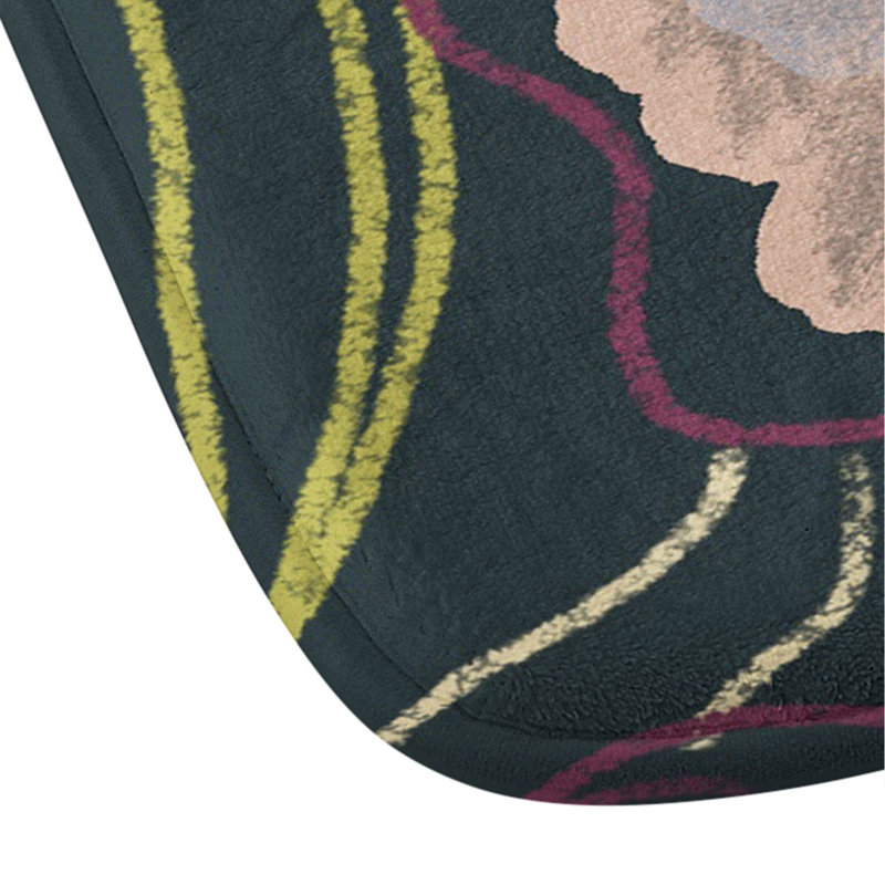 Tapis de bain Gigi Rosado Twilight, Simple - L 17 po x l 24 po