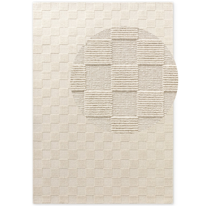 Villeroy & Boch Rug Scala - Natural Living Room Rug with High-Low Texture for Living Room, Dining Room, Bedroom, and Hallway