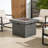  Doricv Square MGO Propane Outdoor Fire Pit 