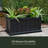 Selevae Resin Planter Box with Water Reservoir-1028672285-1028672224