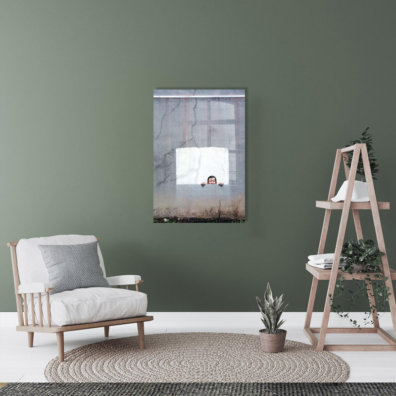 Boze Painting on Glass, 65cm H x 45cm W