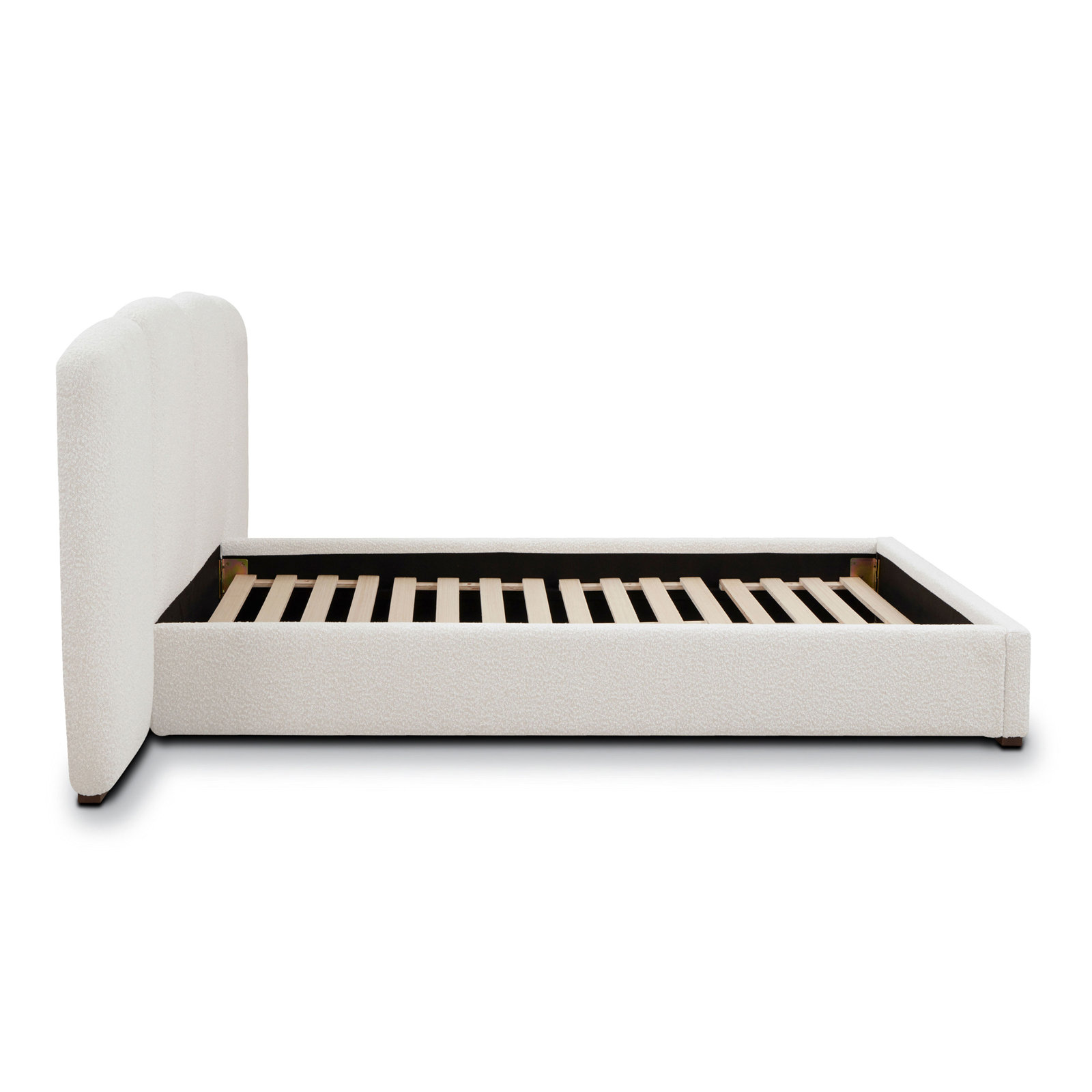 Boucle Platform Bed