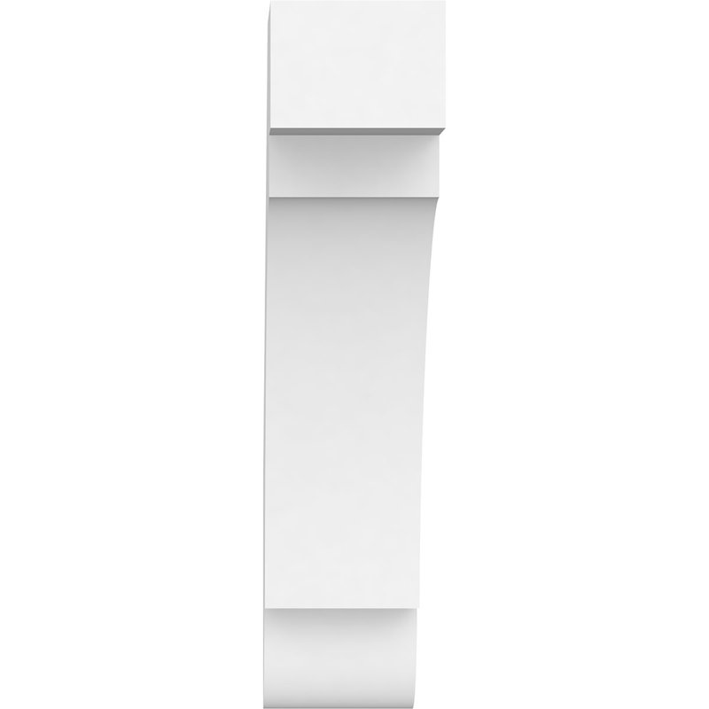 Attelle de genou standard en PVC de qualité architecturale Aspen, H 24 po x l 5 po x P 18 po