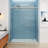 Opal Mirage MCOCOD 48" W x 76" H Double Smooth Sliding Semi-Frame Shower Door with Clear Glass-99071067