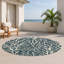 Tapis d'intérieur et d'extérieur vert Nature