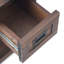 Table de bout étroite en bois d'acacia massif avec tiroir et tablette Wyandotte Monroe-786623096-786623099