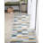 Espey Geometric Blue/Grey/Gold Rug-66176841