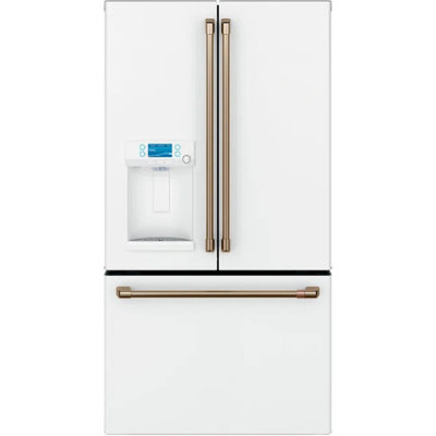 CafÃ© Appliances 36"" Counter Depth French Door 22.1 cu. ft. Smart Refrigerator -  Cafe, CYE22TP4MW2
