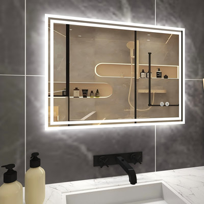 Demitria Rectangle Wall Mirror Set