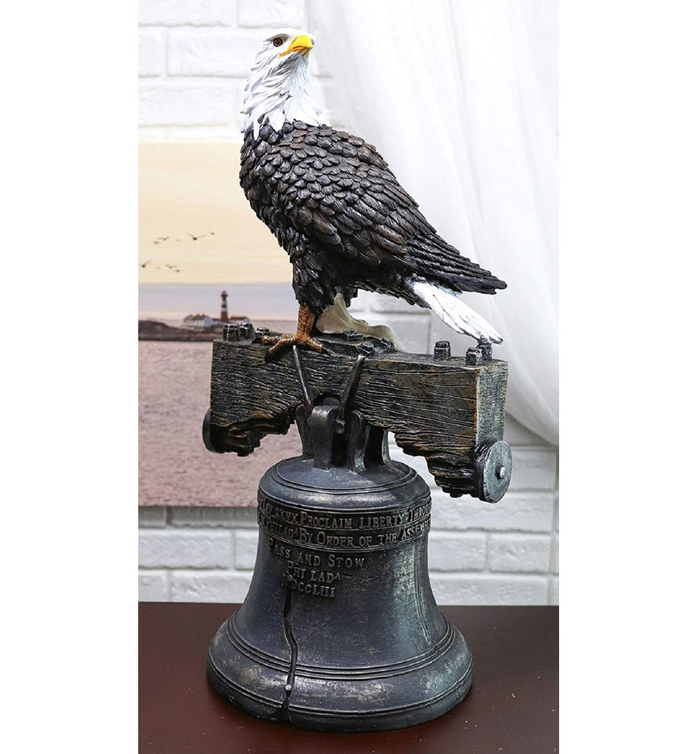 Morales Bird Plastic Garden Statue Millwood Pines