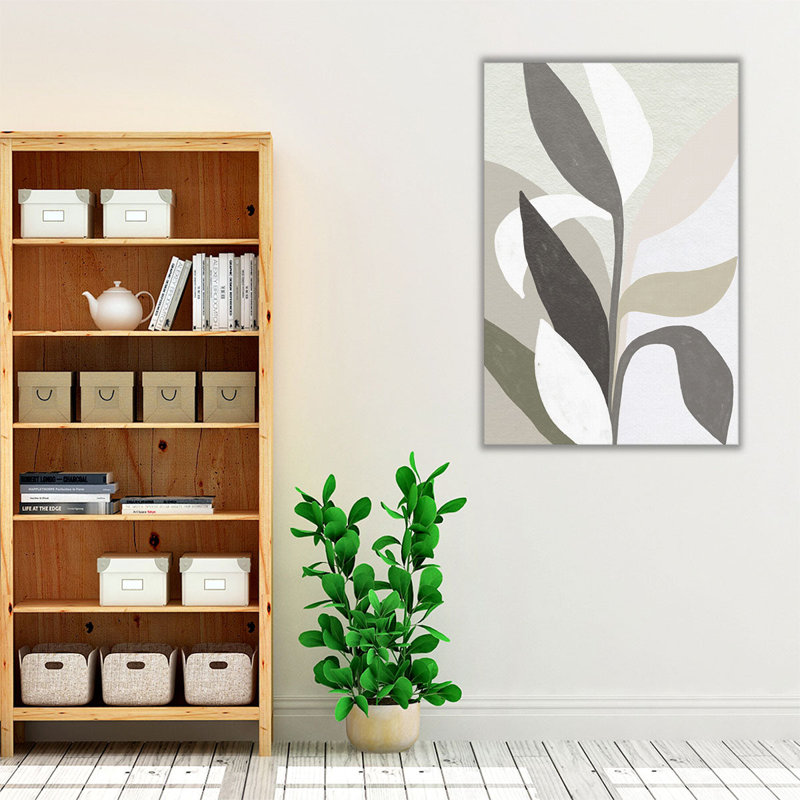 «Cut Paper Sproutling II», reproduction d'art sur toile, H 60 po x l 40 po