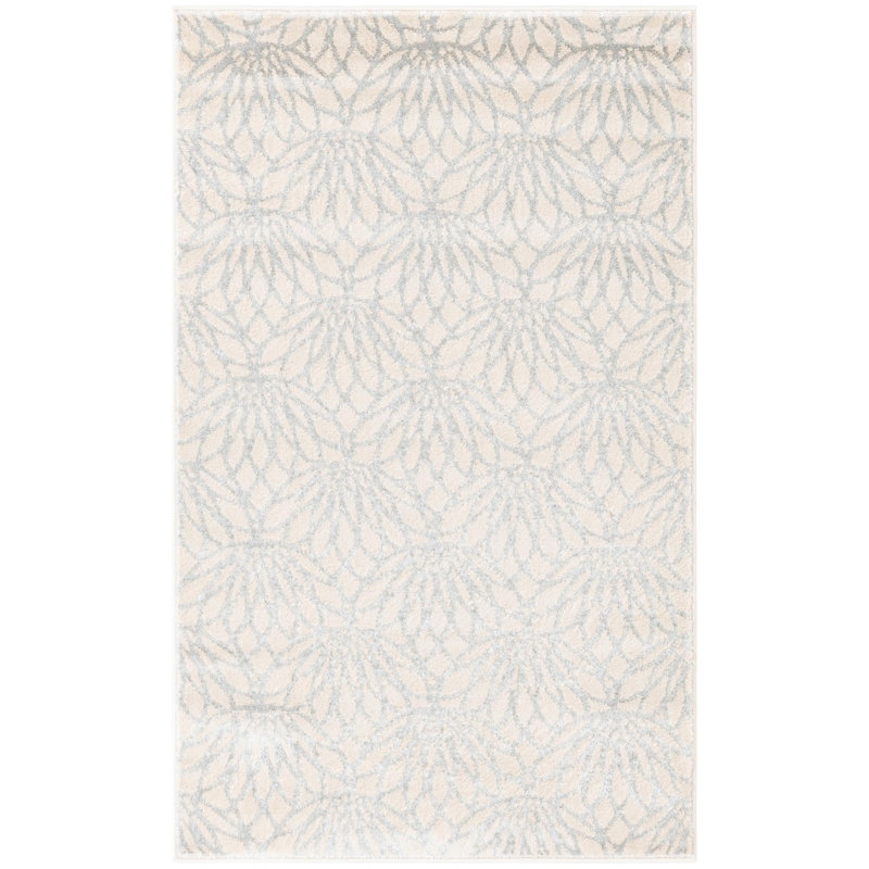 Tapis ivoire Glitzy, Rectangle 3 pi 1 po x 5 pi 3 po
