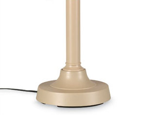 Lucio 60'' Traditional Floor Lamp, Bisque, Linen Canvas