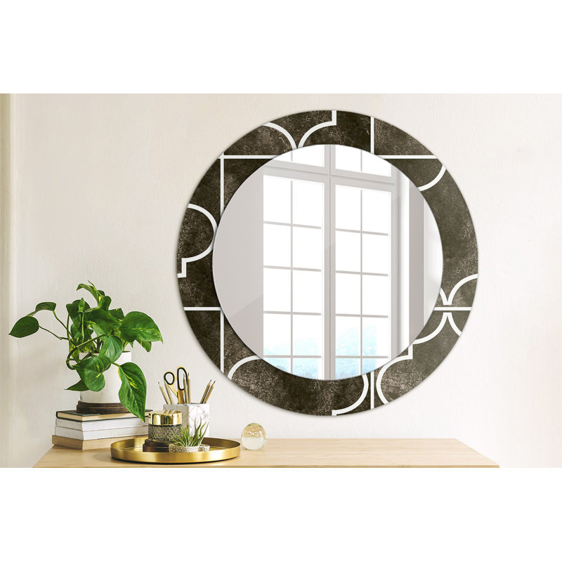 Huldar Glass Flat Wall Mirror