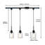 Luminaire suspendu noir mat