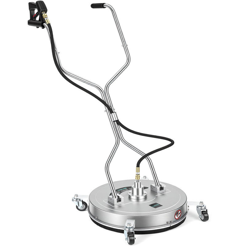 Nettoyeur haute pression 24 po avec 4 roues pour terrasses, patios et allées
