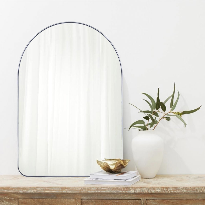 Ophira Stainless Steel Mirror, 36" x 24", Chrome