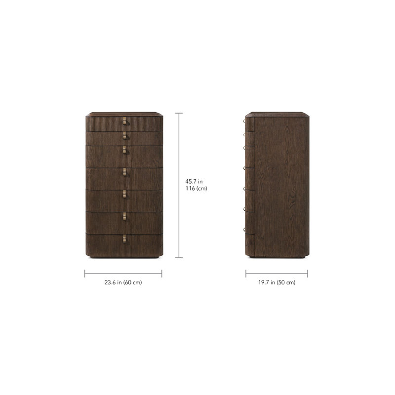 Commode haute Vienna, Brown